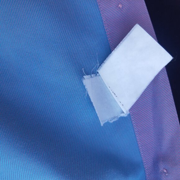 DOLCE & GABBANA SZ 16 French Cuff Men's Button Up Mauve Dress Shirt - Picture 12 of 16